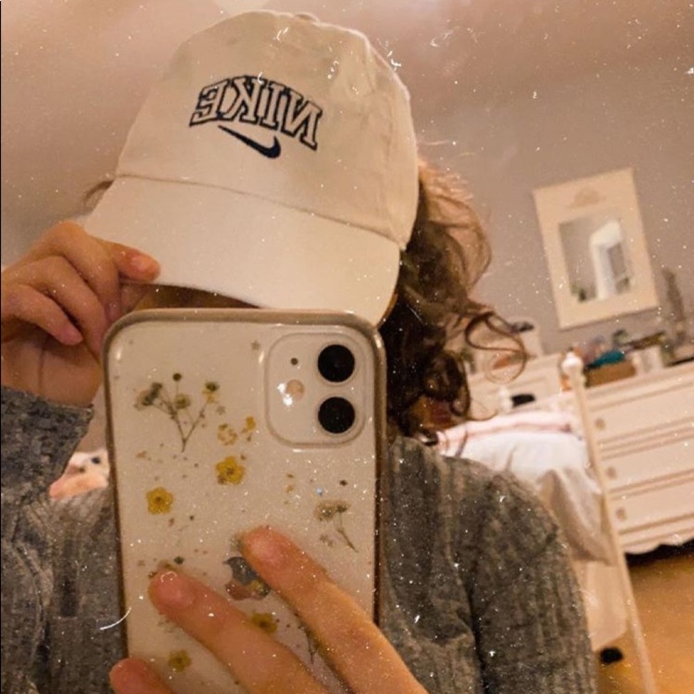 White Nike Hat